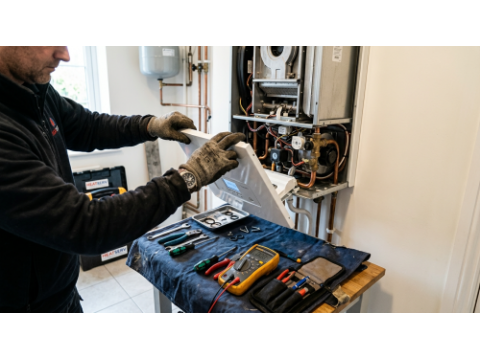 Ремонт настенных газовых котлов - когда нужен мастер